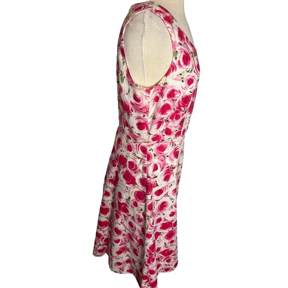 Maggie, London Fit N Flare Dress Size 12 Midi Party Barbie Feminine Y2K - Picture 5 of 10